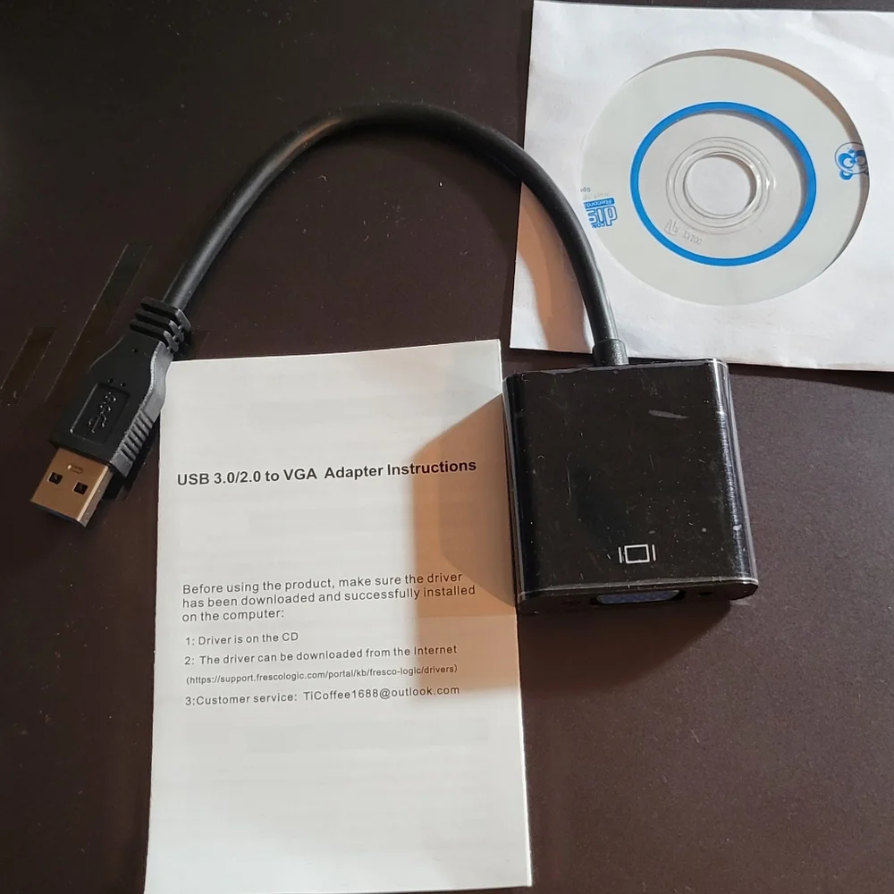 USB 3.0 To VGA Adapter. NIP